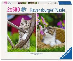 Ravensburger Kiscicák vidéken 2x500 db-os (15496) (12000232)