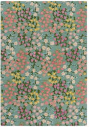Flair Rugs Covor verde mentă țesut manual din lână 160x230 cm Emilia Floral - Flair Rugs Covor