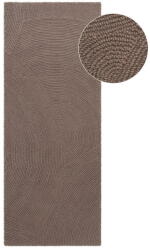Hanse Home Covor tip traversă taupe țesut manual din lână 80x300 cm Calmio - Hanse Home Covor