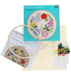 Rex London Set de brodat Wild Flowers - Rex London