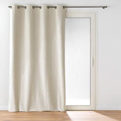 douceur d'intérieur Draperie bej din catifea 140x260 cm Olympe - douceur d'intérieur