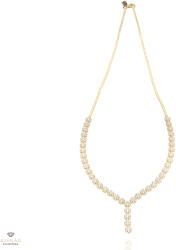 Újvilág Kollekció Arany nyakék - A05S118kövesvirág