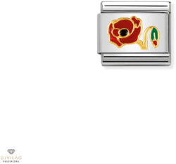 NOMINATION "Piros pipacs" charm - 030278-11