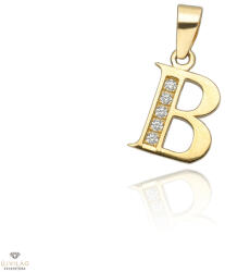 Újvilág Kollekció Arany nagy "B" betű medál - FMO30SNAGYB