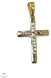 Újvilág Kollekció Arany kereszt medál - ÖZP-15-YW-DC