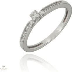 Újvilág Kollekció Fehér arany gyűrű 50-es méret - B51524