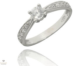 Újvilág Kollekció Fehér arany gyűrű 57-es méret - P2047F-57