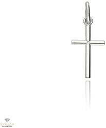 Újvilág Kollekció Fehér arany kereszt medál - 01-0252-CR-F