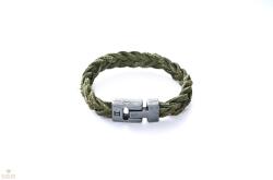 Gemini Leather Green bőr karkötő S - S11S