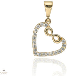 Újvilág Kollekció Arany szív medál - UZ-PP2436-01_KT