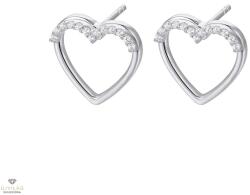 Silvertrends NANA KAY silver trends ezüst szív fülbevaló - ST2436