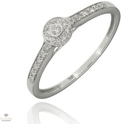 Újvilág Kollekció Fehér arany gyűrű 54-es méret - B53158