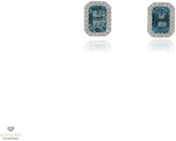 Fülbevaló Frank Trautz fehér arany fülbevaló - 8-10444-52-0737