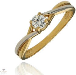 Újvilág Kollekció Arany gyűrű 52-es méret - ICR203121-YW-FCZ-52