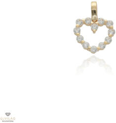 Újvilág Kollekció Arany szív medál - 09S139-3-TC_KT