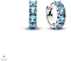 Pandora világoskék karika fülbevaló - 293851C01