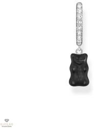 THOMAS SABO x HARIBO fekete gumimaci kristályüveg fél pár fülbevaló - CR726-052-11