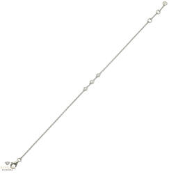 Újvilág Kollekció Fehér arany karlánc 18 cm - B54816