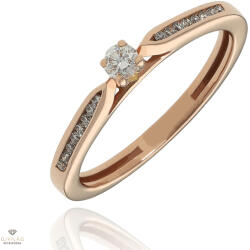 Újvilág Kollekció Rosé arany gyűrű 46-os méret - B50277_3I