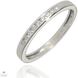 Újvilág Kollekció Fehér arany gyűrű 52-es méret - B42656