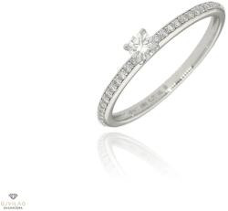 Gyűrű Frank Trautz fehér arany gyűrű 50-es méret - 1-06451-52-0089-50