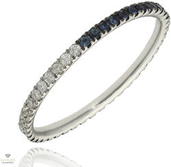 Újvilág Kollekció Fehér arany gyűrű 51-es méret - B15774_3I