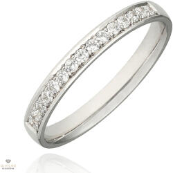Újvilág Kollekció Fehér arany gyűrű 53-as méret - COMF25022CIRK