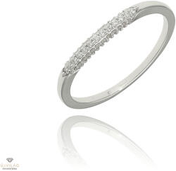 Újvilág Kollekció Fehér arany gyűrű 56-os méret - B49205