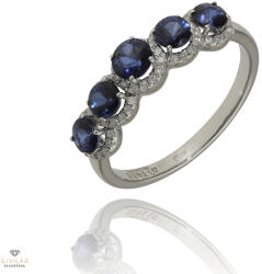 Újvilág Kollekció Fehér arany gyűrű 55-ös méret - B27062_3I