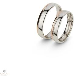 Újvilág Kollekció Fehér arany férfi karikagyűrű 64-es méret - L3/64-DB