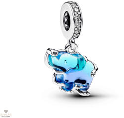 Pandora elefánt muránói üveg függő charm - 793339C01
