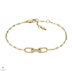 Fossil Heritage D-Link női karkötő 19 cm - JF04525710