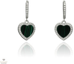 Újvilág Kollekció Ezüst szív fülbevaló - 02114-21