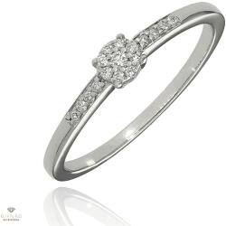 Újvilág Kollekció Fehér arany gyűrű 51-es méret - B54548