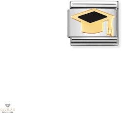 NOMINATION "Graduation Hat" charm - 030223-08