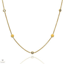 Újvilág Kollekció Arany nyaklánc 45 cm - A03S118köves