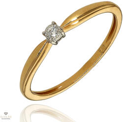 Újvilág Kollekció Arany gyűrű 55-ös méret - RR677Y15-55