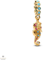 Pandora 14K aranyozott tengeri csikó függő charm - 763895C01