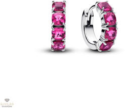 Pandora rózsaszín karika fülbevaló - 293851C02