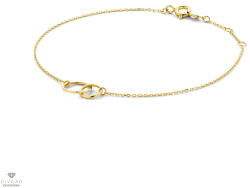 Jackie Gold Dupla kör arany karlánc - JKB22.048