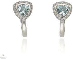 Fülbevaló Frank Trautz fehér arany fülbevaló - 8-07704-52-0349