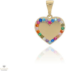 Újvilág Kollekció Arany szív medál - UZ-PP1561-01-X_KT