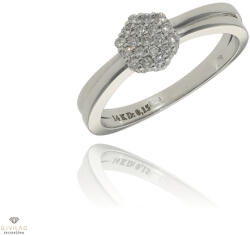 Újvilág Kollekció Fehér arany gyűrű 53-as méret - B31863_3I