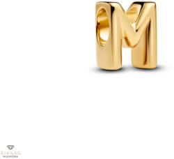 Pandora 14K aranyozott "M" betű charm - 763959C00