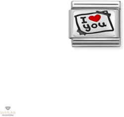 NOMINATION "I Heart You" charm - 330208-50