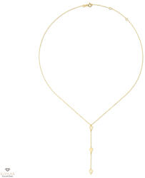 Jackie Gold csepp arany nyaklánc 45 cm - JKN23.355