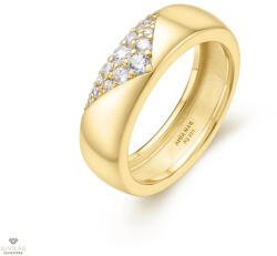 Ania Haie aranyozott ezüst gyűrű 56-os méret - R062-02G-56