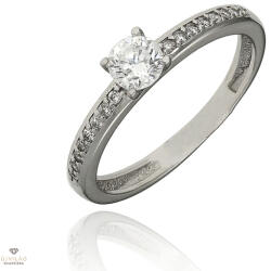 Újvilág Kollekció Fehér arany gyűrű 64-es méret - P2278F-64