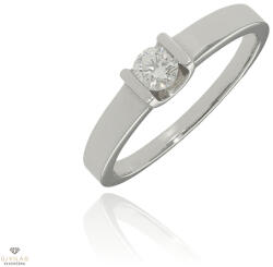 Újvilág Kollekció Fehér arany gyűrű 53-as méret - B36174