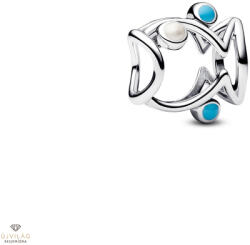 Pandora áttört hal charm - 793819C01